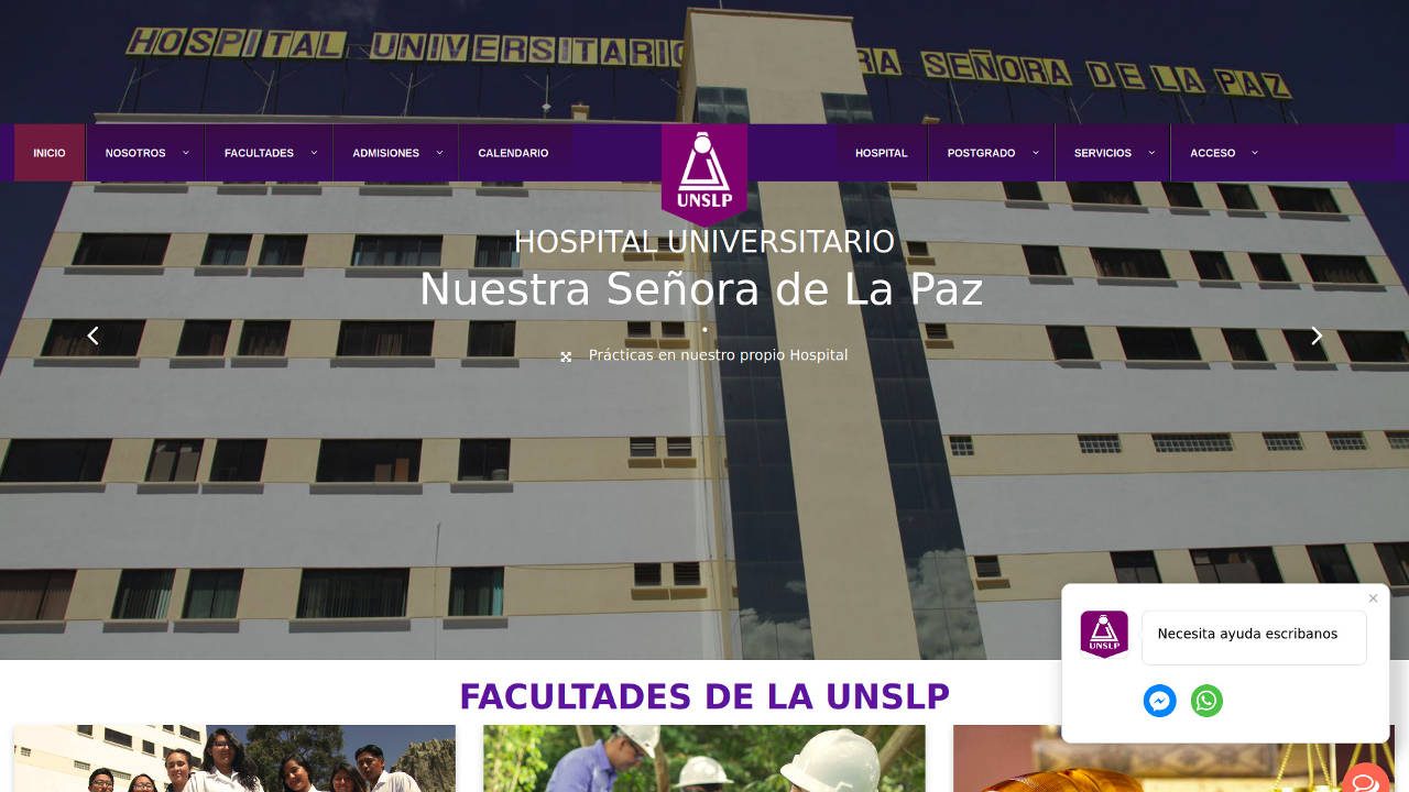 Universidad Nuestra Señora de La Paz